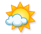 Half bewolkt Half bewolkt